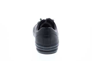 Camper - Tênis Feminino Euro de Couro Preto com Cadarço