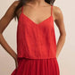 Z Supply - Fiore Crinkle Satin Tank Top