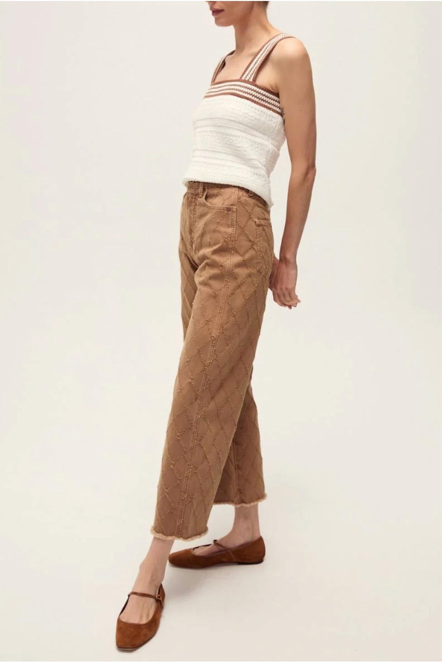 Veronica Beard - Taylor Cropped High Rise