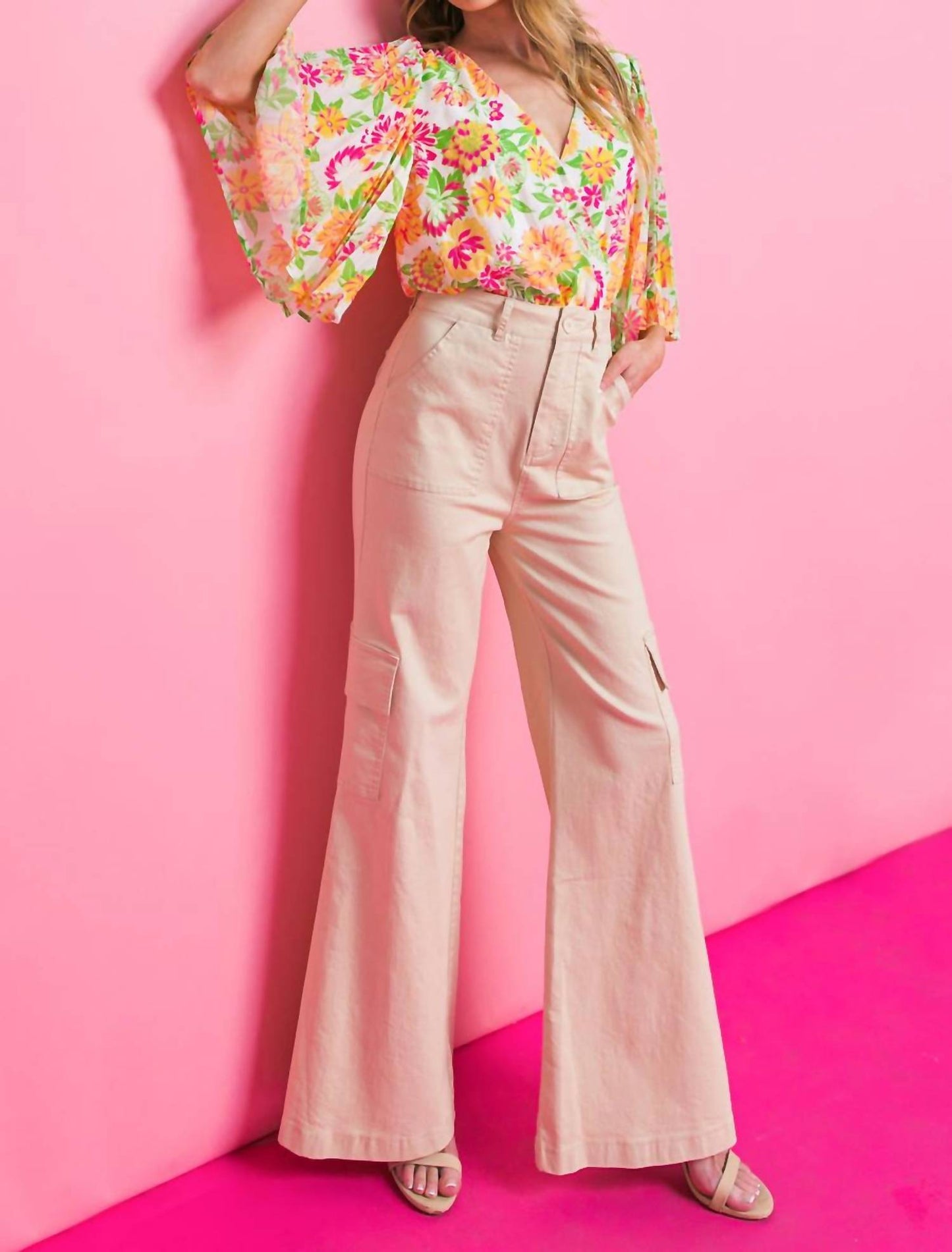 Flying Tomato - Woven Cargo Pants