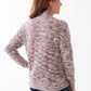Fdj - MOCK NECK SPACE DYE SWEATER