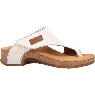 Taos - Sandália feminina estilo tira de couro com cadarço
