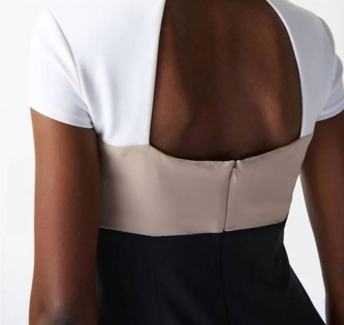 Joseph Ribkoff - Color-blocked Sheath Dress