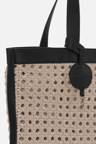 Ilse Jacobsen - Bolsa de praia grande trançada feminina