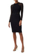 french-connection-viven-long-sleeve-mesh-panel-sheath-dress