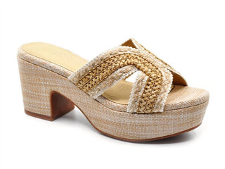Chocolat Blu - Sandália Gen Raffia Feminina