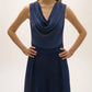 Joseph Ribkoff - Cowl Neck Sleeveless Jumpsuit