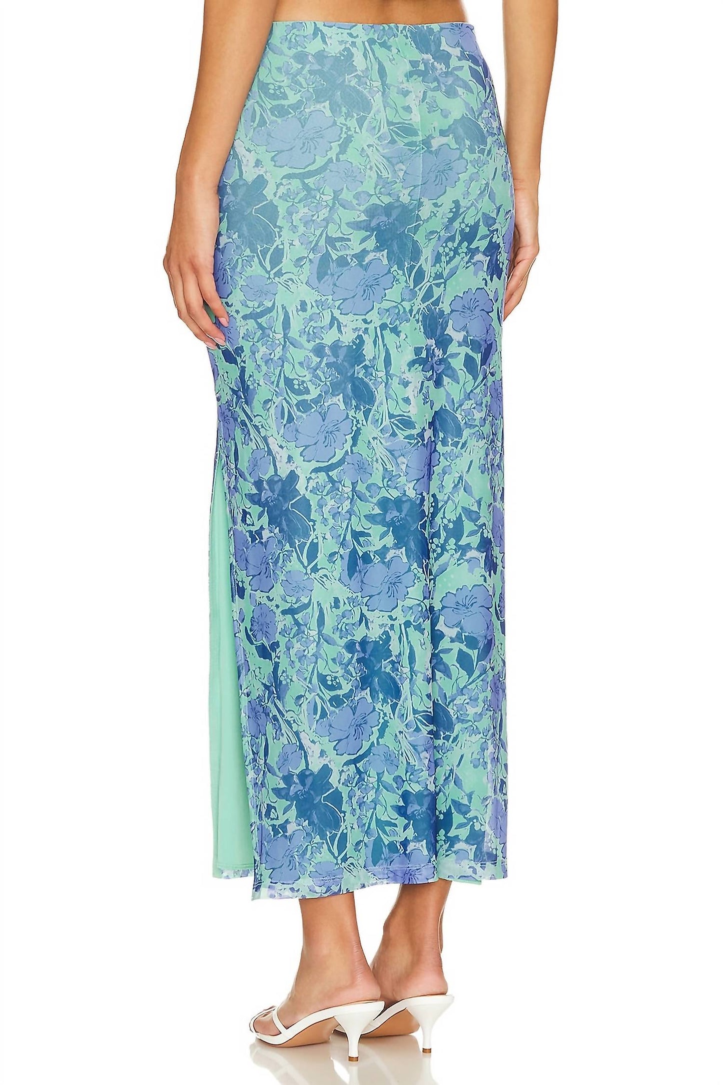 Free People - Rosalie Mesh Midi Skirt