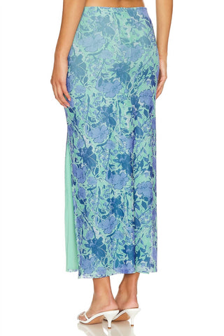 Free People - Saia midi de malha Rosalie