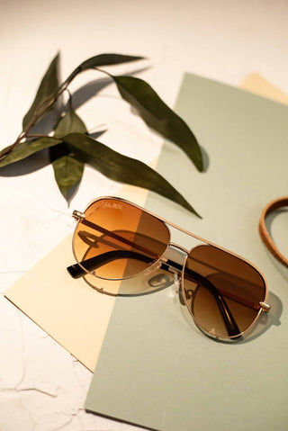Julia Rose - Unisex Alex High Quality Aviator Sunglasses