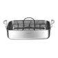 Cuisinart - Stainless Steel Roaster With Non-Stick Rack - 15"