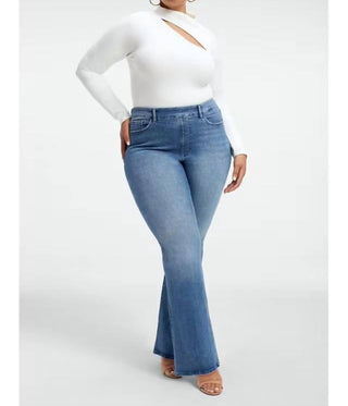 Good American - Calça Jeans Flare