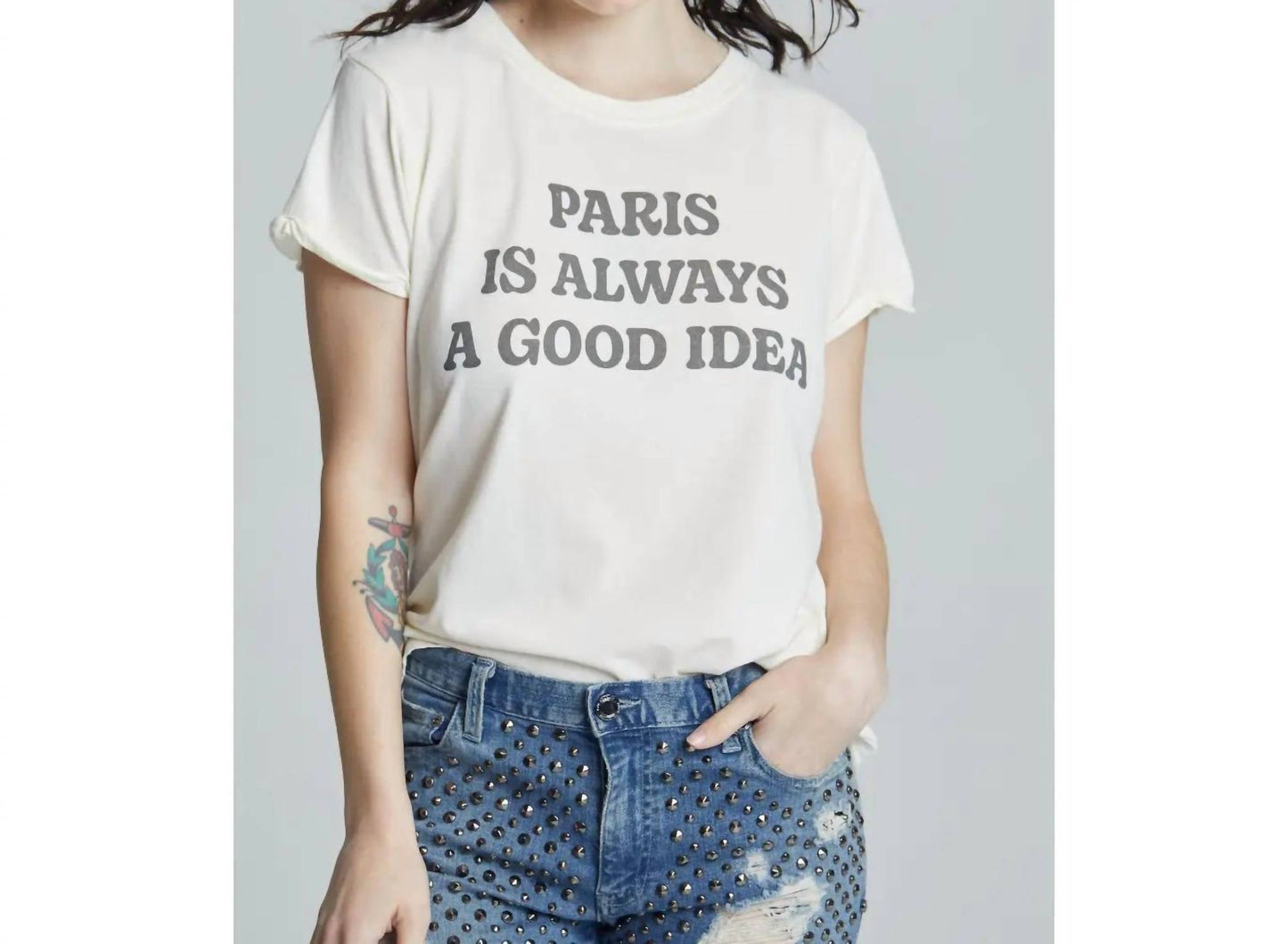 Recycled Karma - Paris Short Sleeve Tee