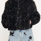 Generation Love - RHODA VELVET SEQUIN PUFFER JACKET
