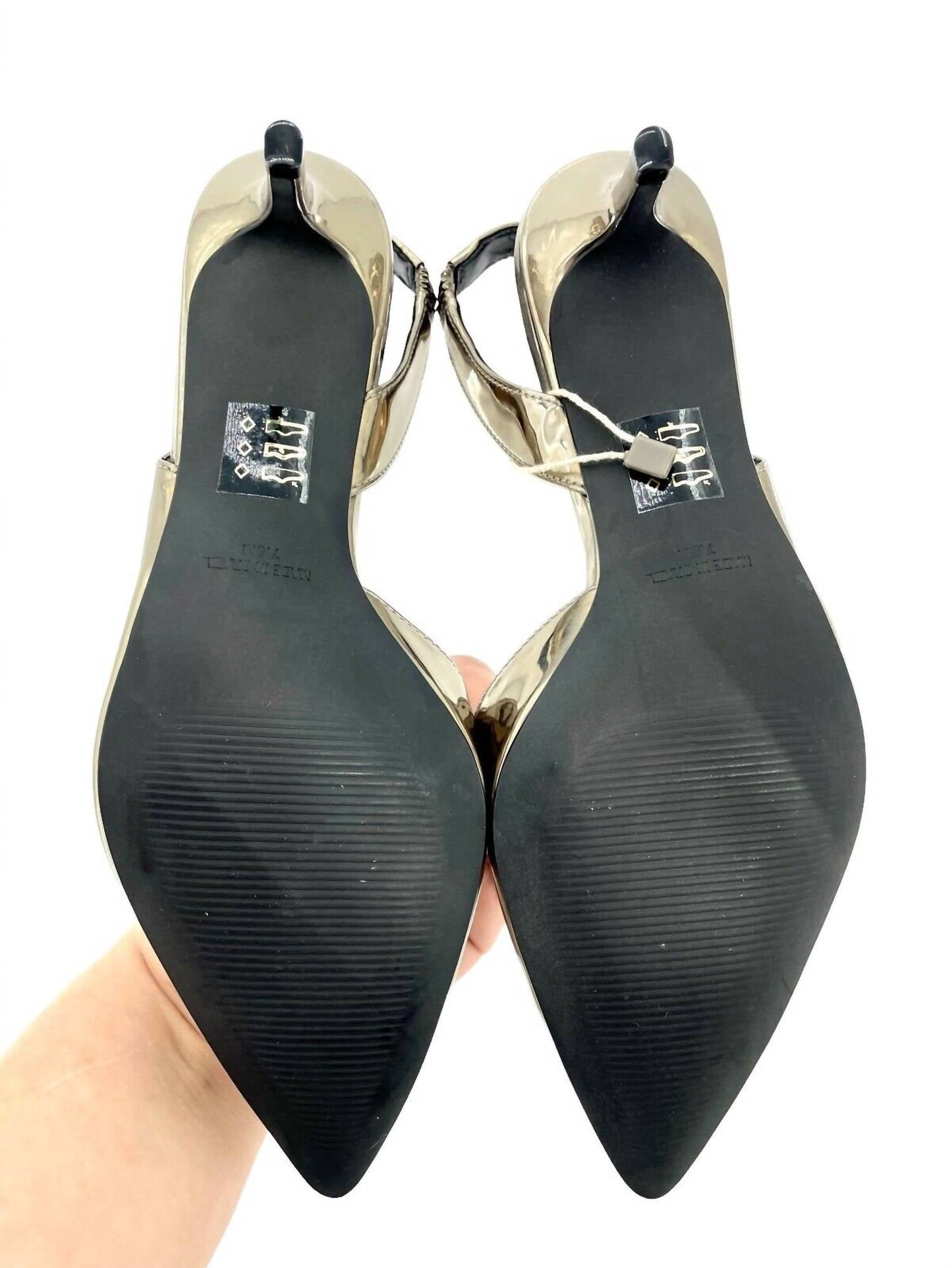 Steve Madden - Vera Patent Leather Pointed Toe Kitten Pumps