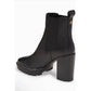 Tory Burch - Women's Carson 70mm Lug Sole High Heel Booties