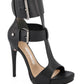 Andrea - Women's Premium Double Buckle Strap High Heeled Sandal