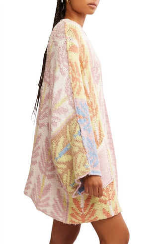 Free People - Cardigan grande com frente aberta Mallorca