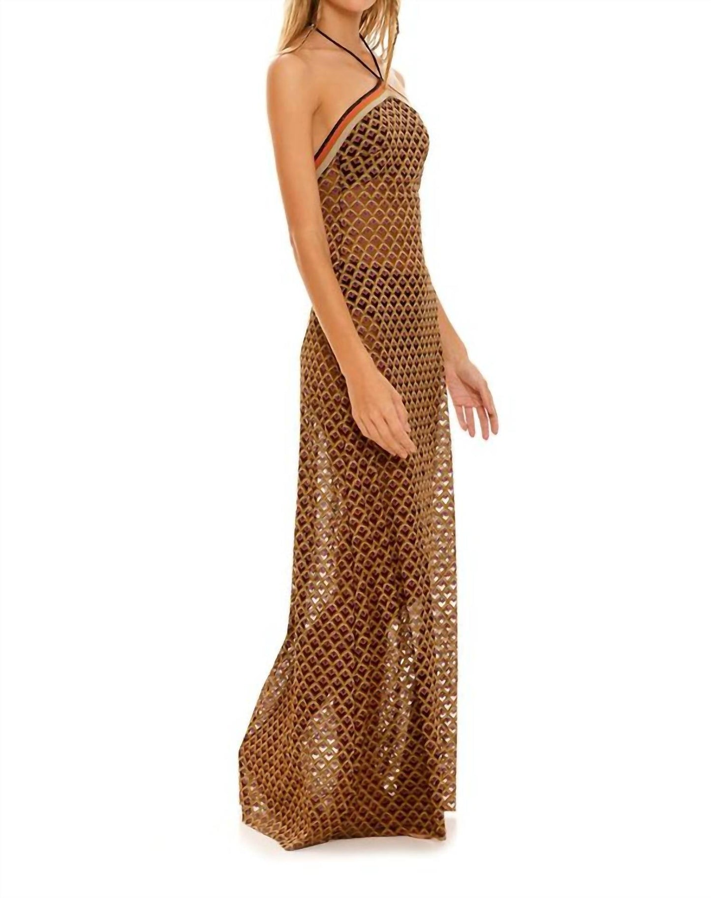 Agua Bendita - sari eames halter dress