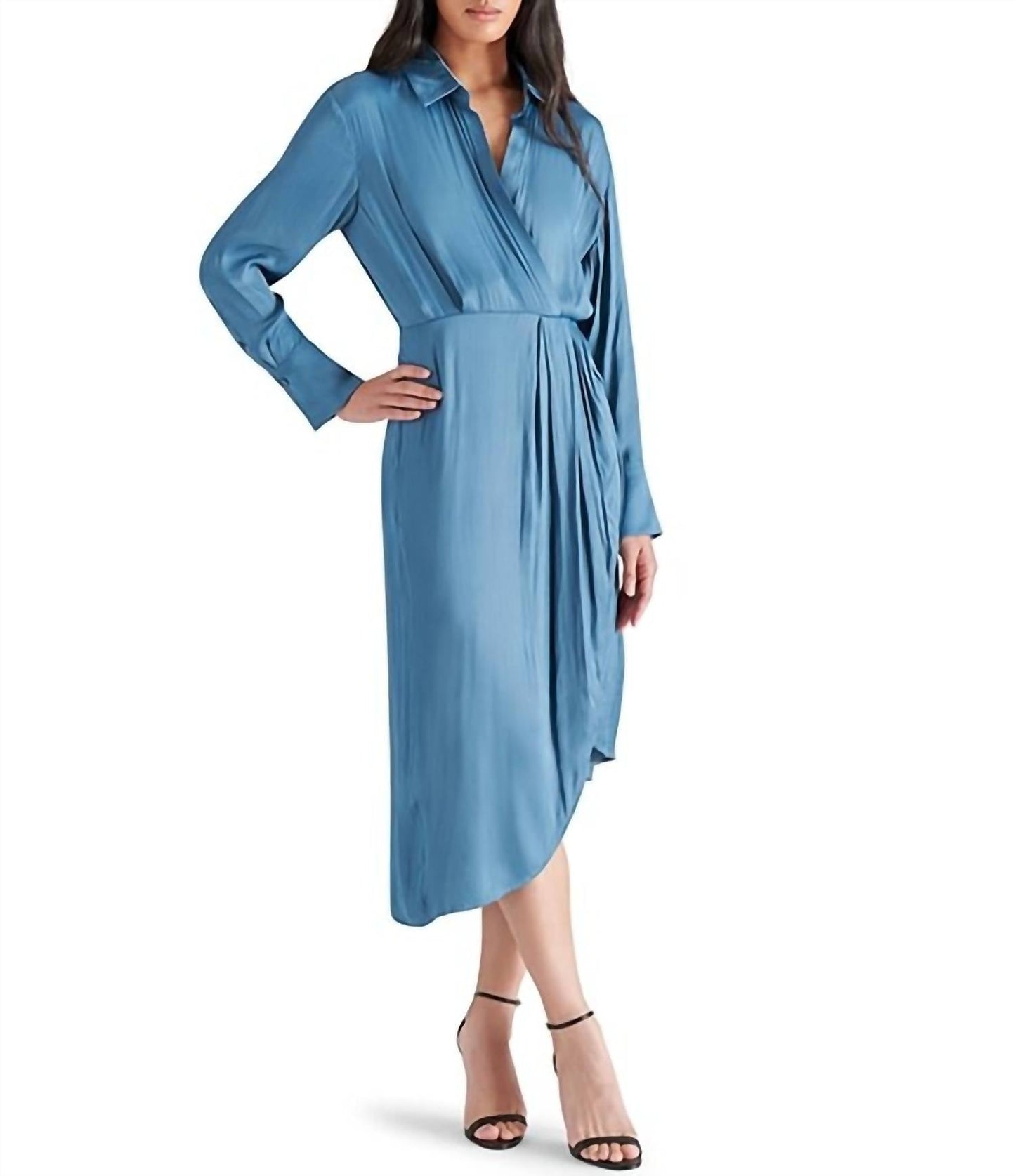Steve Madden - Martina Asymmetrical Hem Shirt Dress