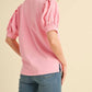 Jodifl - Macy Gray Puff Sleeve Sweater
