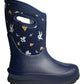 Bogs - Boy's Neoclassic Space Pizza Rain Boots