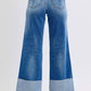 Judy Blue - High Waist Retro Wide Leg Jeans