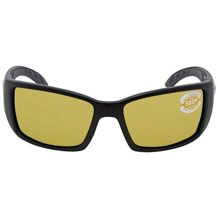 Óculos de sol polarizados Costa Del Mar BLACKFIN preto fosco