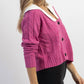 &Merci - HARPER SCALLOPED COLLAR SWEATER
