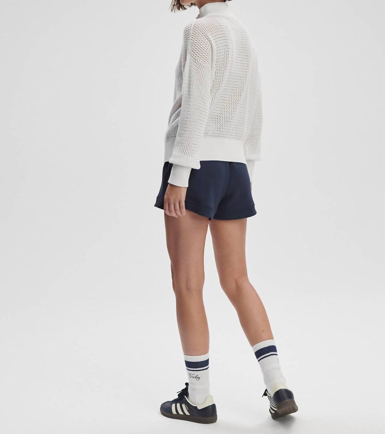 Varley - Suéter de malha Aurora com meio zíper