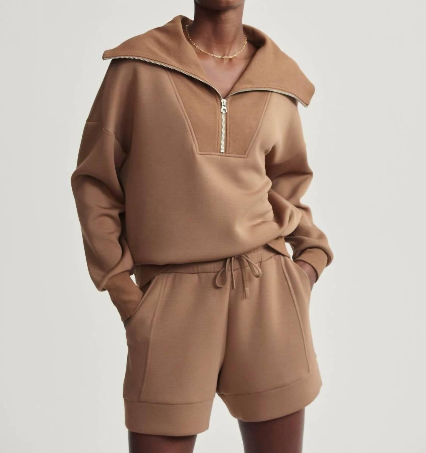 Varley - Catherine Half Zip Sweatshirt