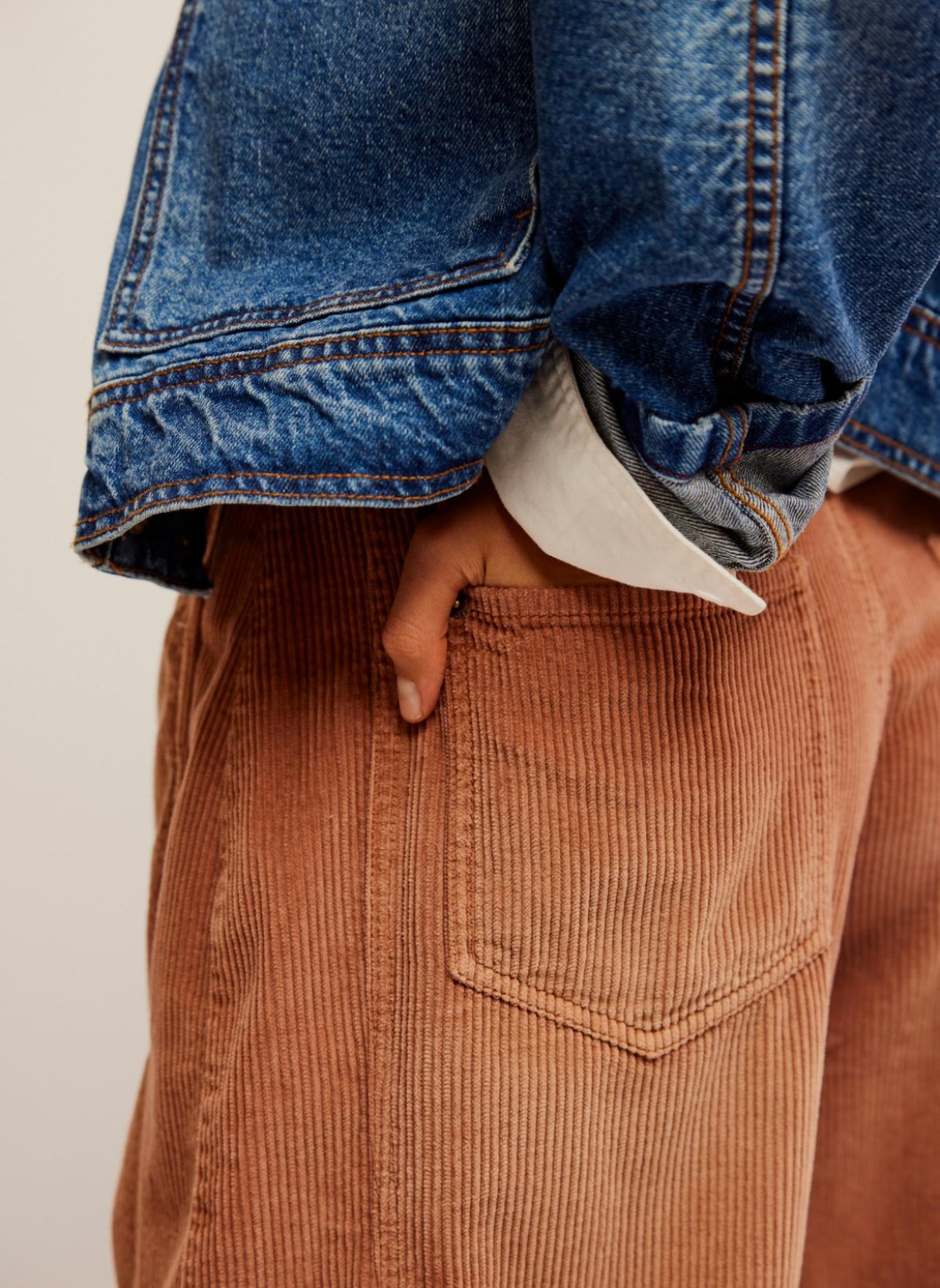 Free People - Good Luck Mid-Rise Barrel Pant