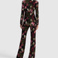Alice + Olivia - Breann Floral Slim Fit Blazer
