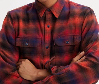 Levi'S - Camisa xadrez de flanela Jonty Jackson Worker