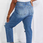 Risen - Women's Full Size Emily High Rise Relaxed Jeans