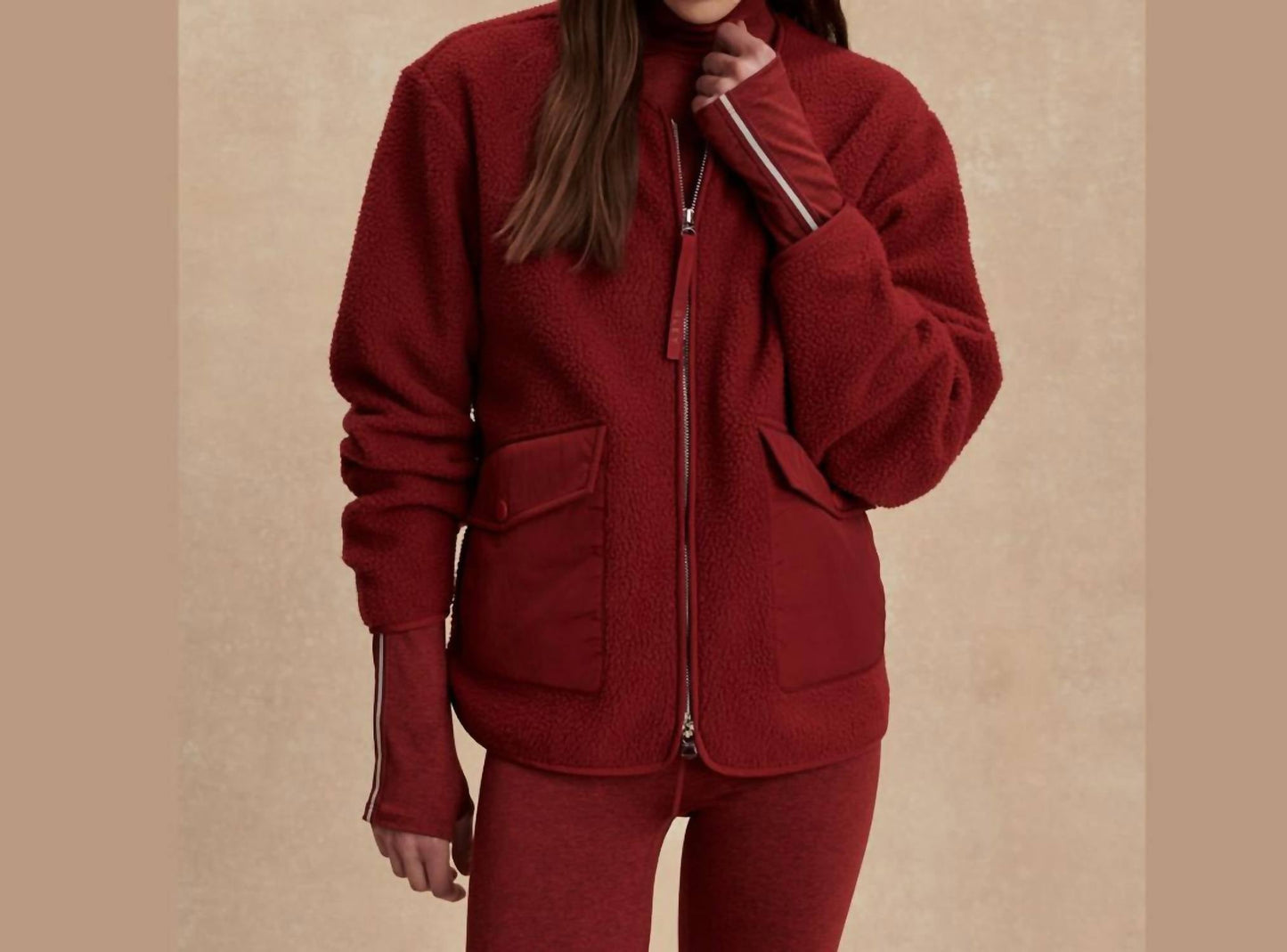 Varley - Women's Marina Collarless Fleece Top