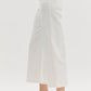 Entro - Pearl Detail Wide Leg Pants