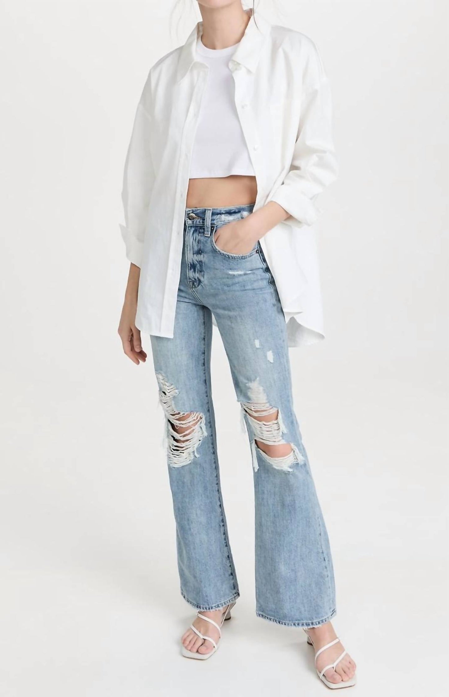 Pistola - Stevie High Rise Flare Jeans