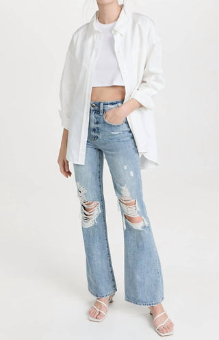 Pistola - Calça Jeans Flare Stevie de Cintura Alta