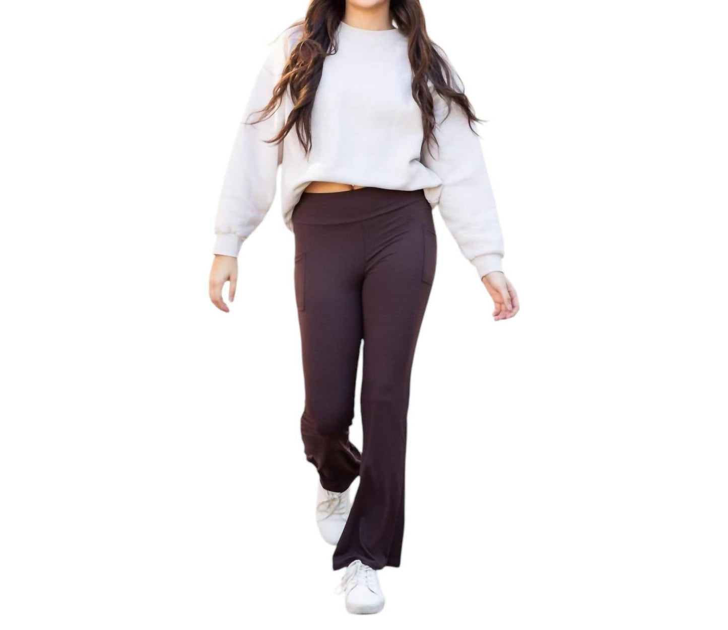 Julia Rose - Rhea Bootcut Leggings with Pockets