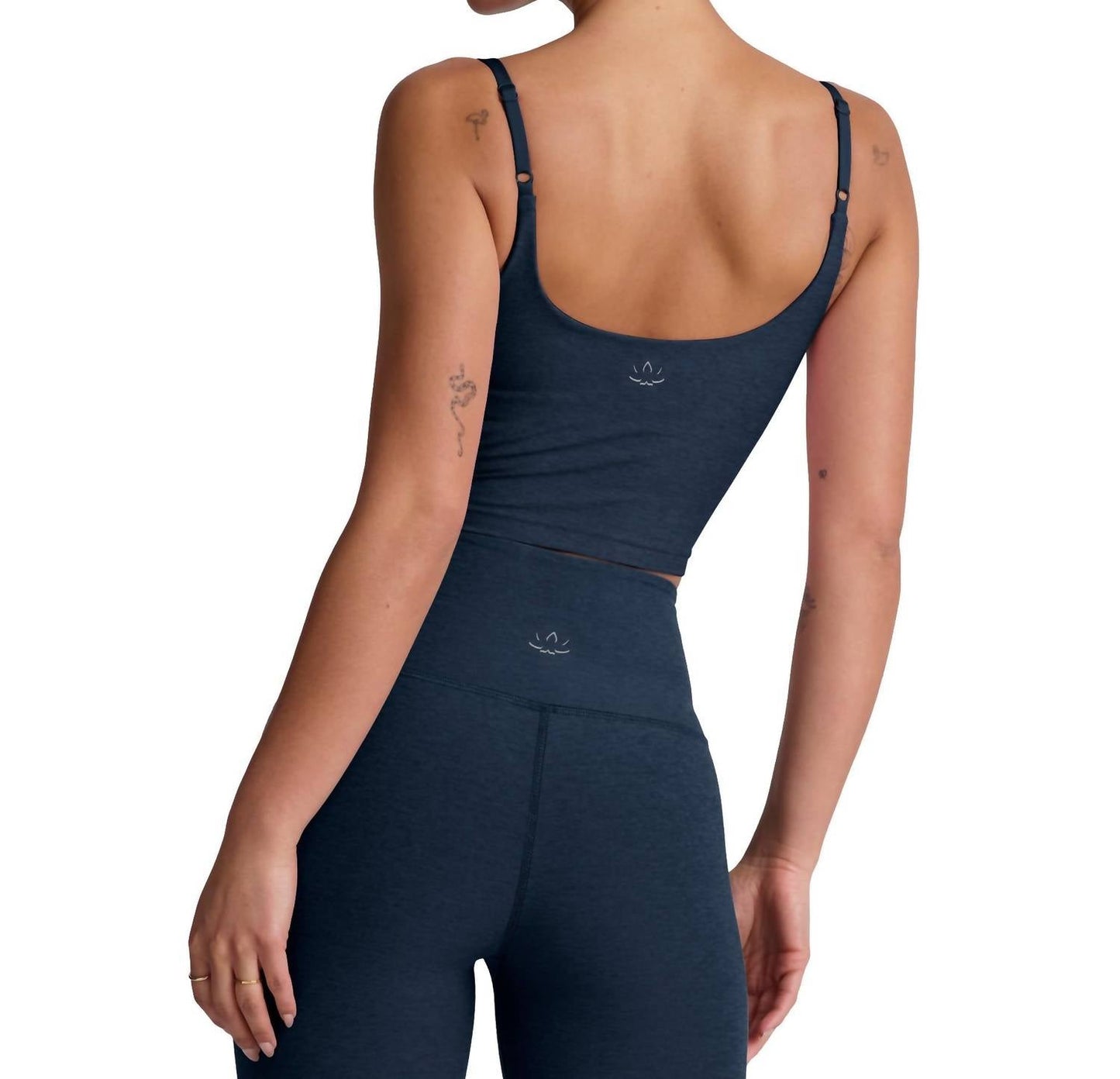 Beyond Yoga - Spacedye Raise The Barre Shirred Cropped Tank