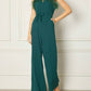 Entro - Feather Trim Jumpsuit