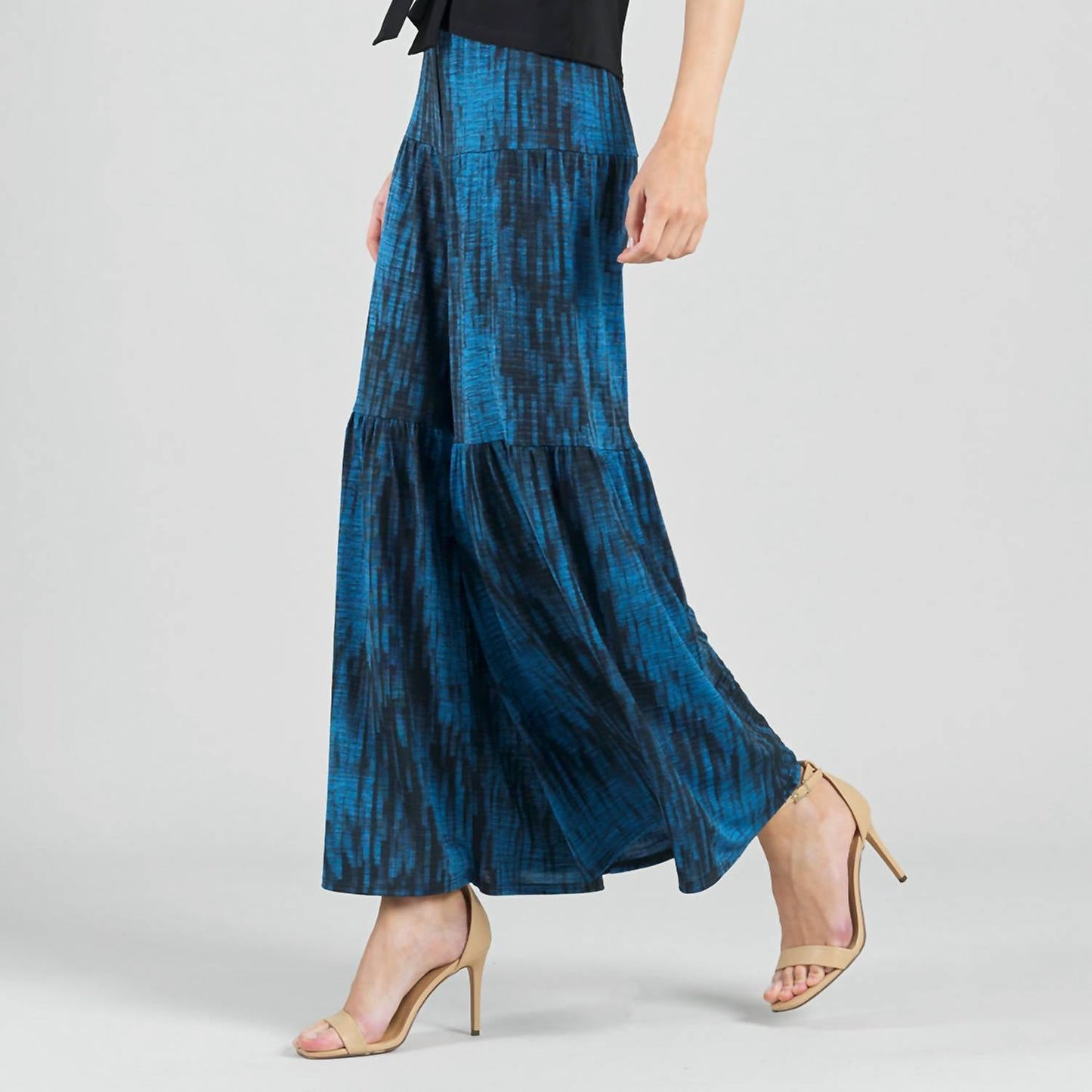 Clara Sunwoo - Crinkle Tiered Skirt Pants