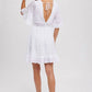 Bluivy - Women's Camille V Neck Lace Dress
