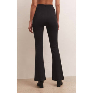 Z Supply - Calça Flare de Malha Ridgewood Feminina