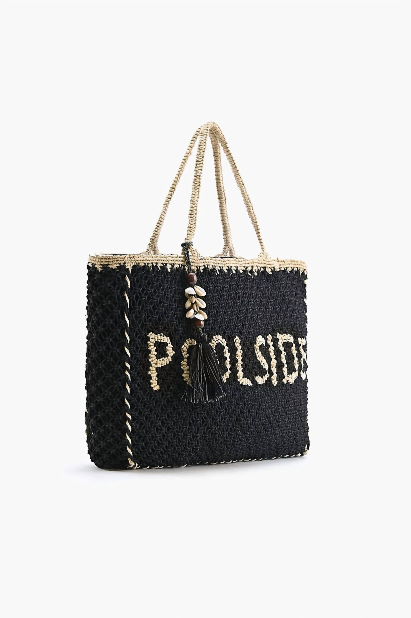 America & Beyond - Women's 'poolside' Jute Macrame Tote