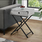 Accent Side Table, Storage Drawer, Stylish Design Contemporary & Modern
