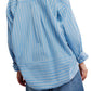 Free People - Striped varsity shirt