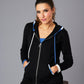 Angel Apparel - Stripe Detail Hoodie