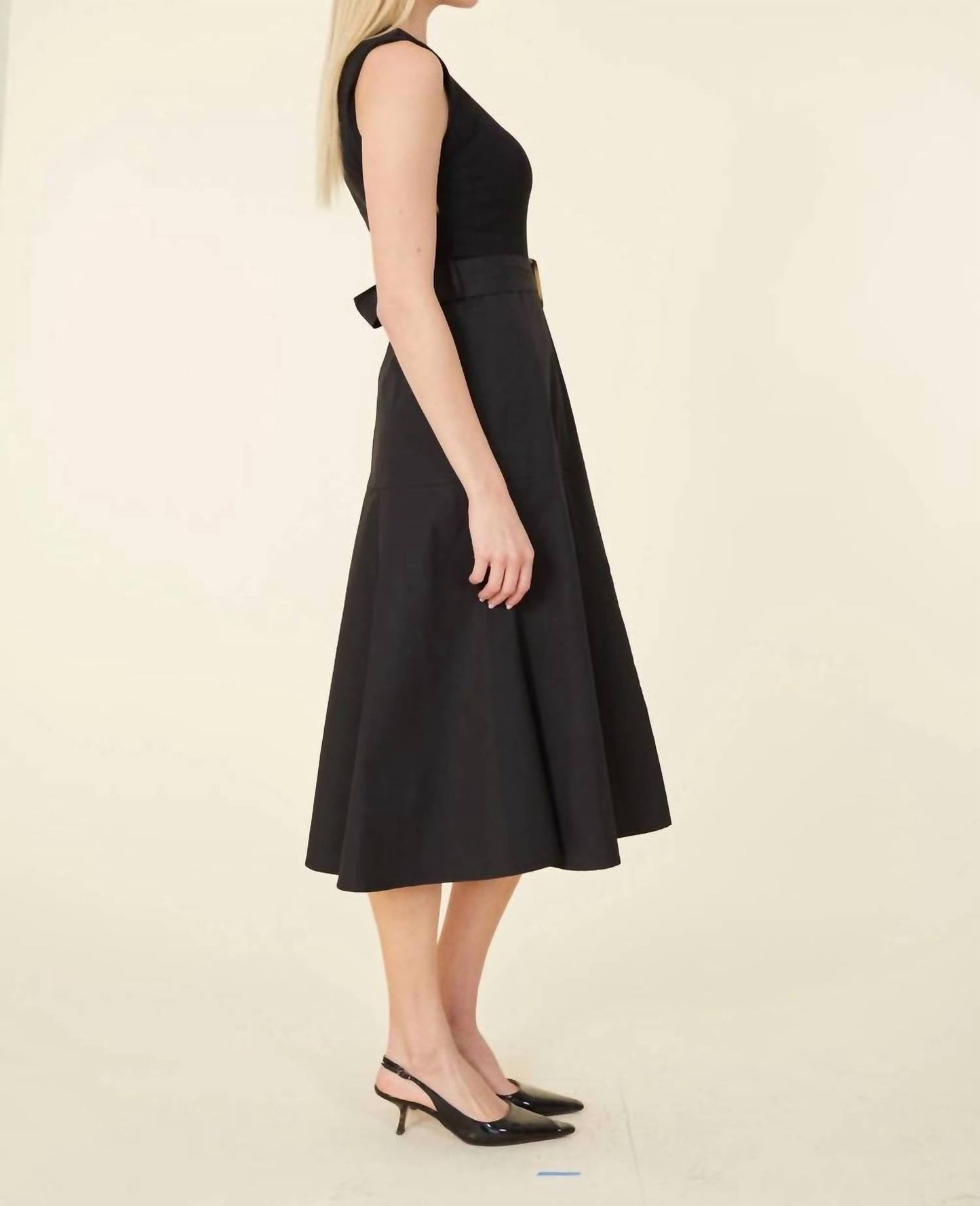 Dolce Cabo - Ribbed Knit Sleeveless Midi Dress - Plus